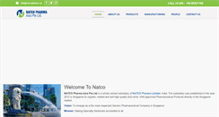Desktop Screenshot of natcopharmaasia.com